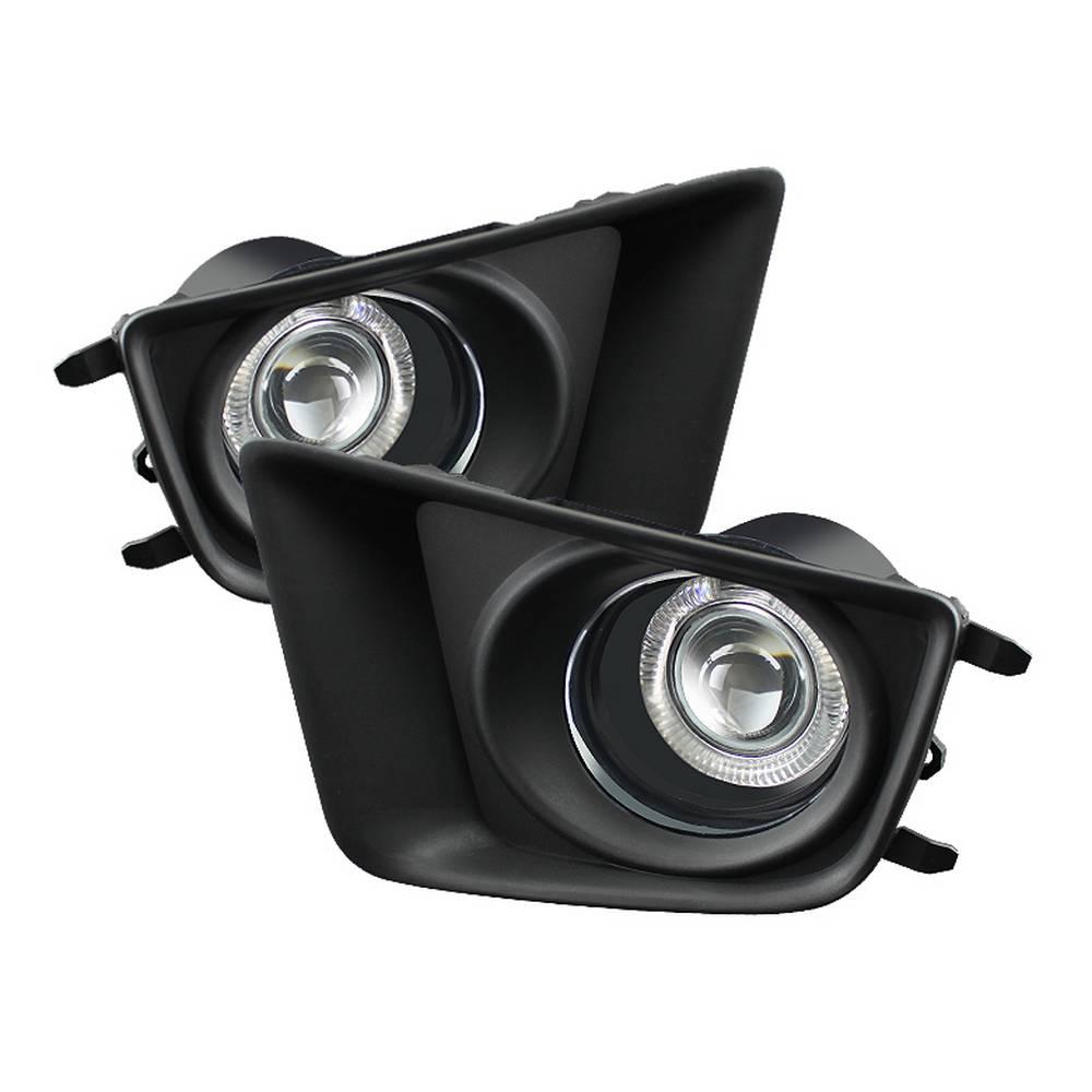 Spyder Auto Toyota 20122015 Halo Projector Fog Lights w/Switch Clear5075130 The
