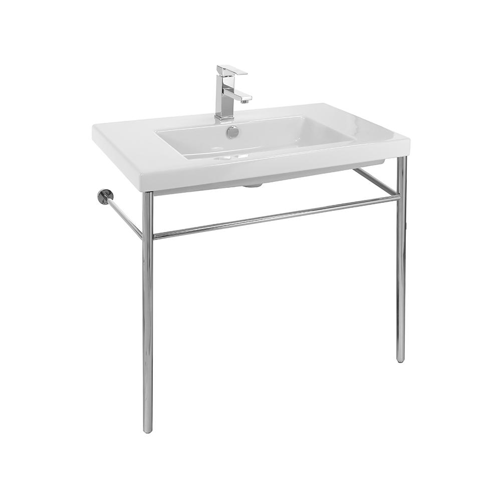 50 Lb Console Sinks Bathroom The Home Depot - Bathroom Sink On Chrome Legs 50 Lb Console Sinks Bathroom The Home Depot - Bathroom Sink On Chrome Legs