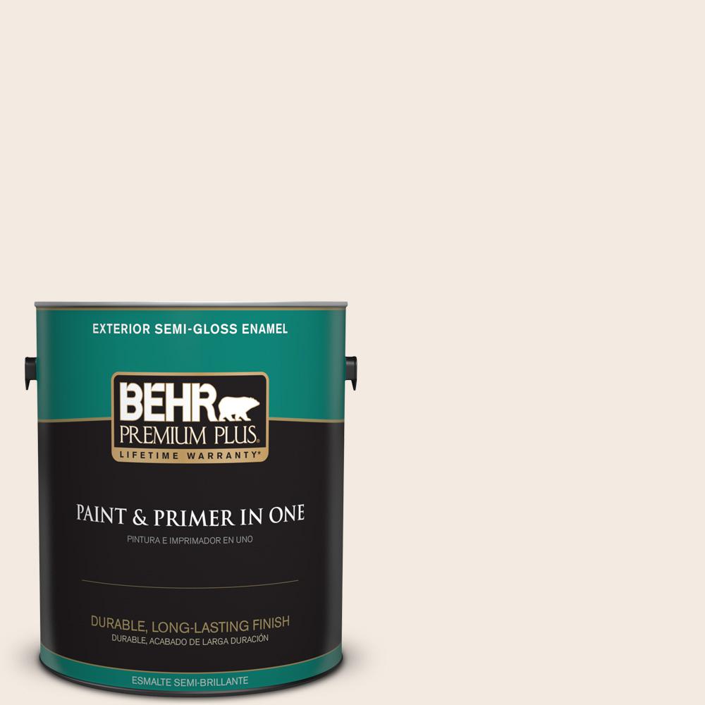 BEHR Premium Plus Ultra 5 gal. 12 Swiss Coffee SemiGloss Enamel