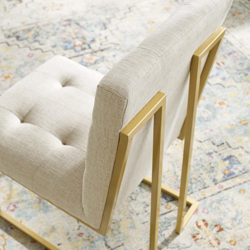 Modway Privy Gold Beige Stainless Steel Upholstered Fabric Dining Accent Chair Eei 3743 Gld Bei The Home Depot - Dining Room Chairs With Gold Accent Modway Privy Gold Beige Stainless Steel Upholstered Fabric Dining Accent Chair Eei 3743 Gld Bei The Home Depot - Dining Room Chairs With Gold Accent