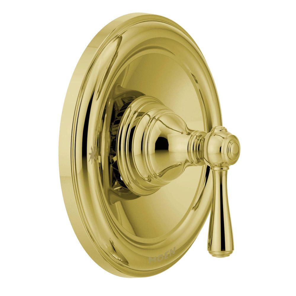 MOEN Kingsley PosiTemp 1Handle Valve Trim Kit in Polished Brass
