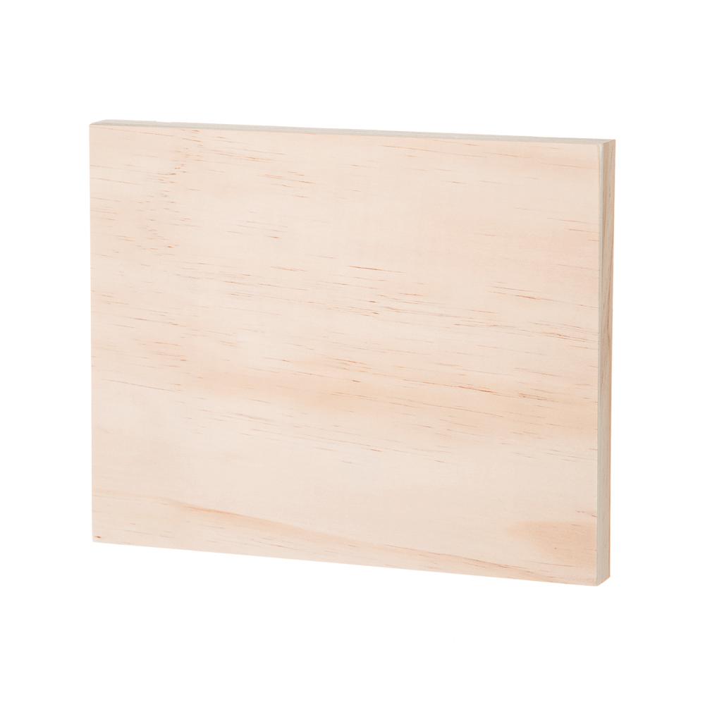 unfinished rectangular wood blocks