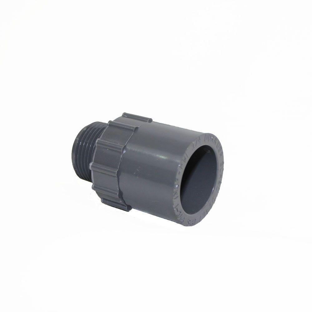 DURA 2 in. Sch. 80 PVC MPT x Slip Male AdapterC836020 The Home Depot