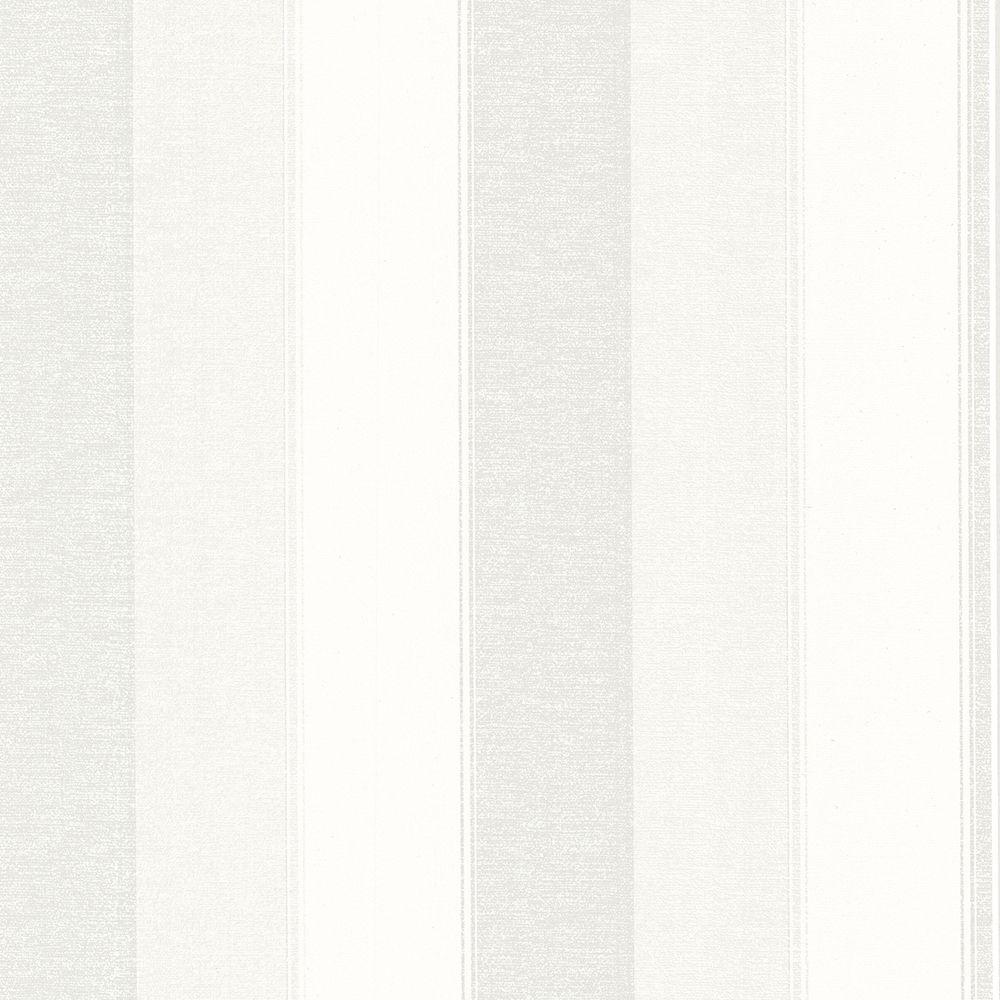 Mirage Sublime Cream Scroll Stripe Wallpaper-991-68270 - The Home Depot