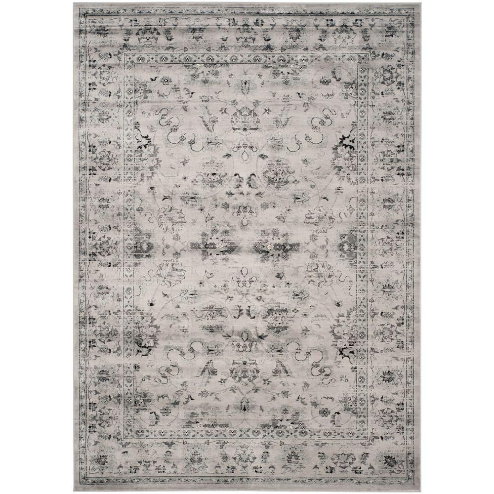 Safavieh Vintage Grey Ivory 8 Ft X 11 Area Rug Vtg430a The Safavieh Vintage Grey Ivory 8 Ft X 11 Area Rug