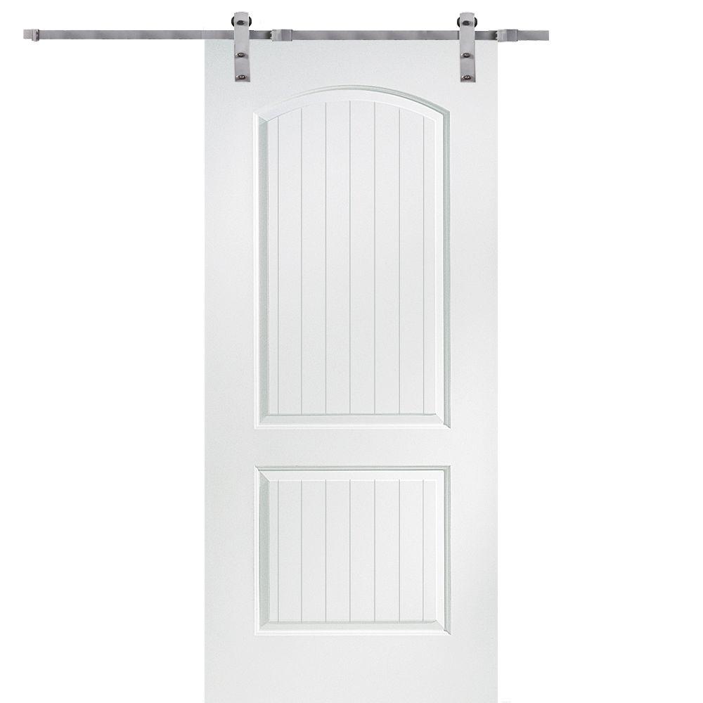 MMI Door 32 in. x 80 in. Primed Composite Santa Fe Smooth Surface Solid