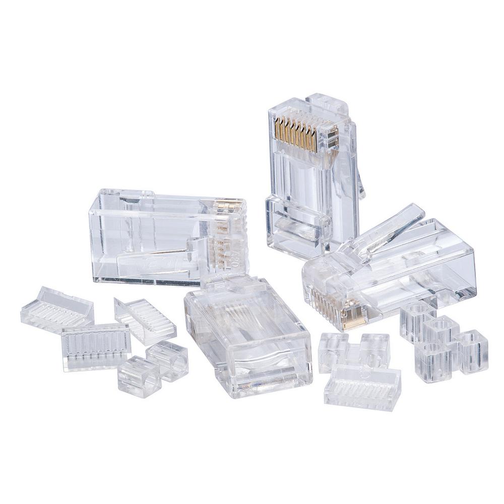 Shielded Rj45 Connector Modular Plug For Cat6 Cat6a Cat7 Rohs Ul Primus Cable