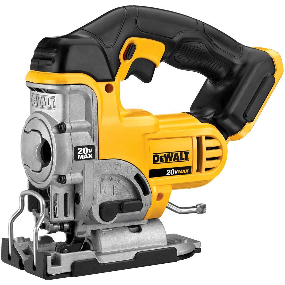 Dewalt 20 Volt Max Lithium Ion Cordless Jig Saw Tool Only Dcs331b The Home Depot 1860