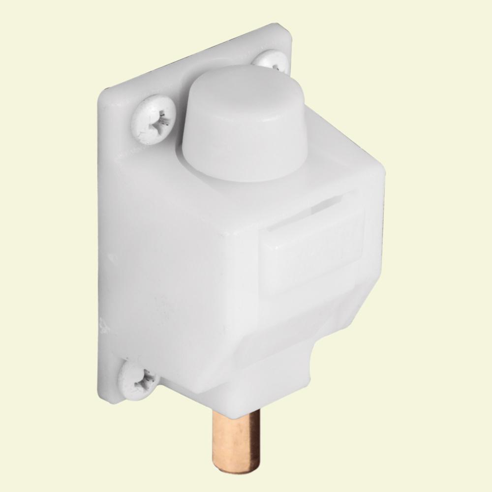 Prime Line 5 16 In Diameter Patio Door Lock White U 9869 The