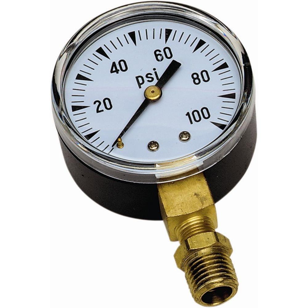 Flotec 100 PSI Pressure GaugeTC2104 The Home Depot