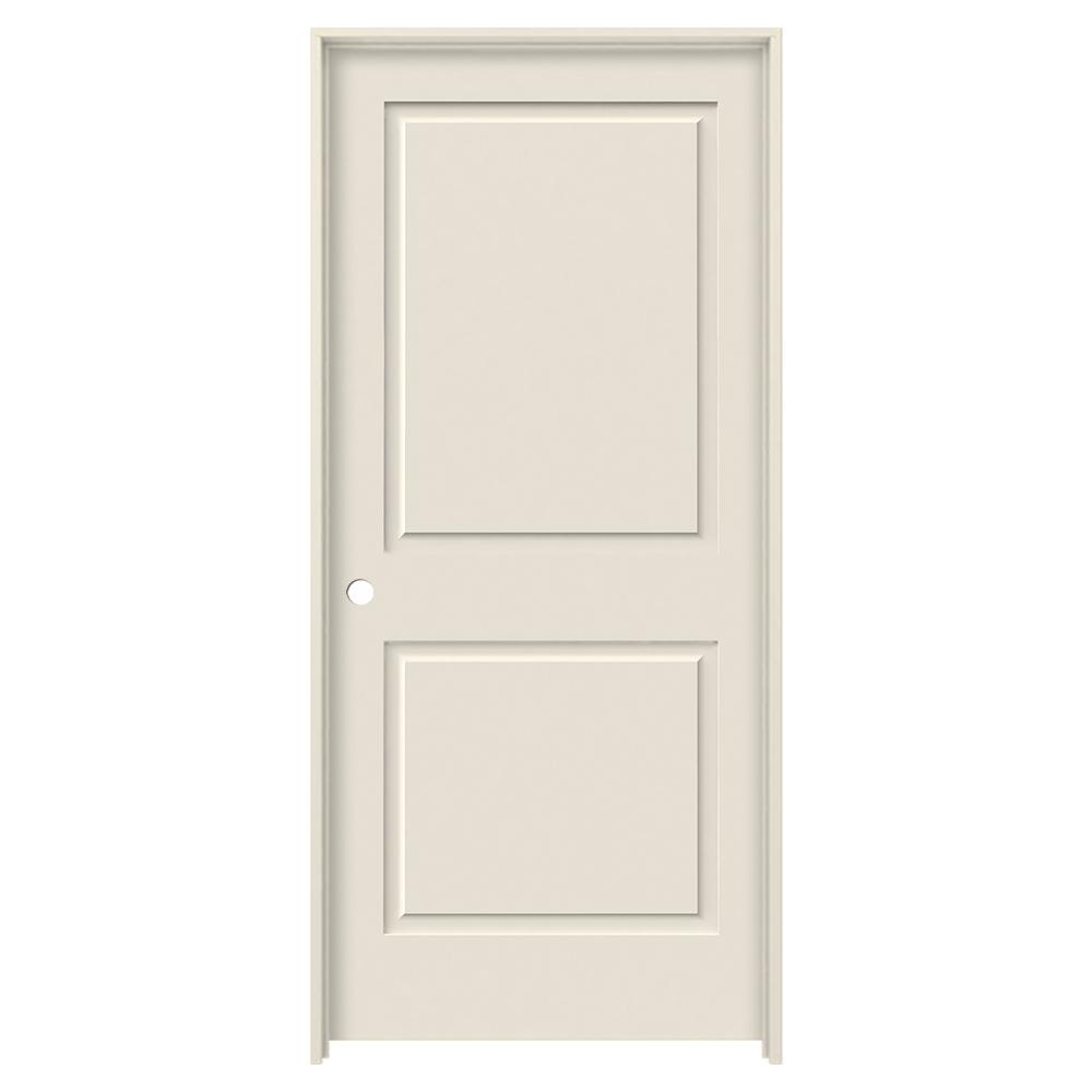 Masonite 36 In X 80 In Solidoor 2 Panel Arch Top Solid Core