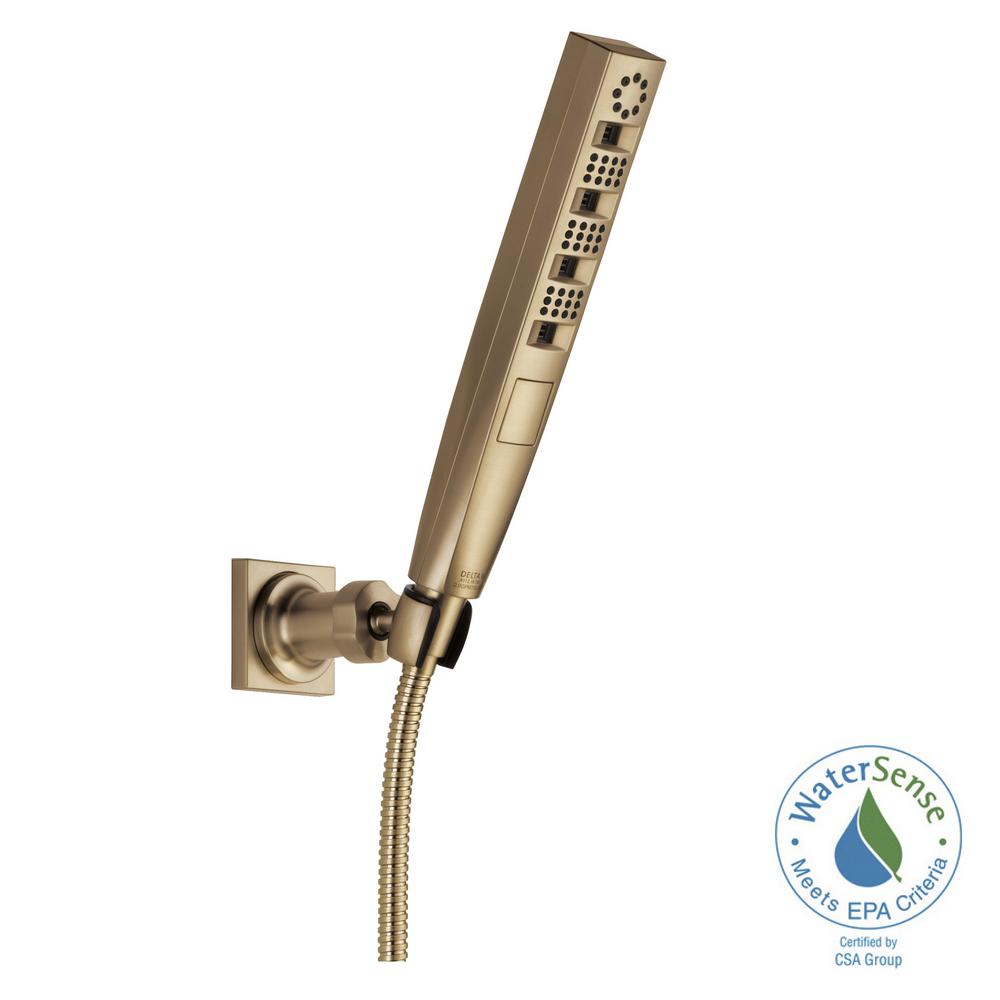 Delta Zura 5Spray Handheld Showerhead with Wall Mount and