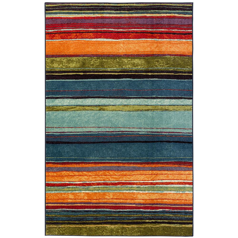 Mohawk New Wave Rainbow Multi 4 ft. x 6 ft. Area Rug