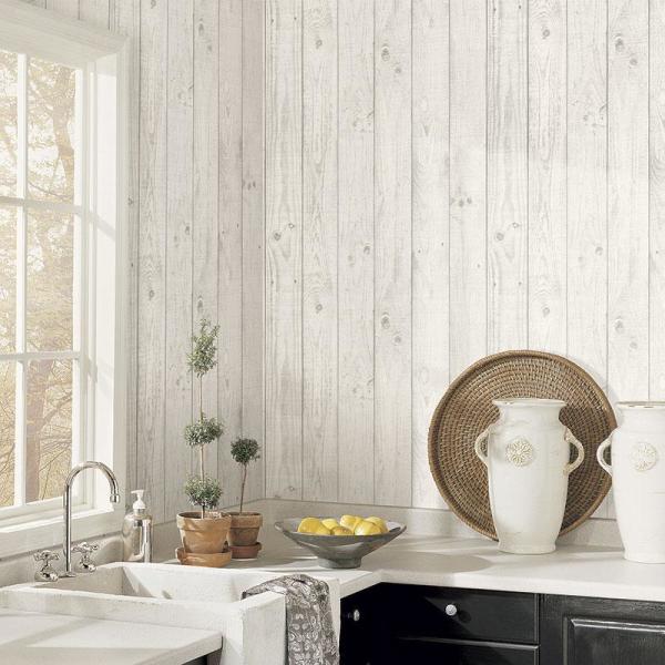 Norwall Barn Board Wallpaper Ck36615 The Home Depot