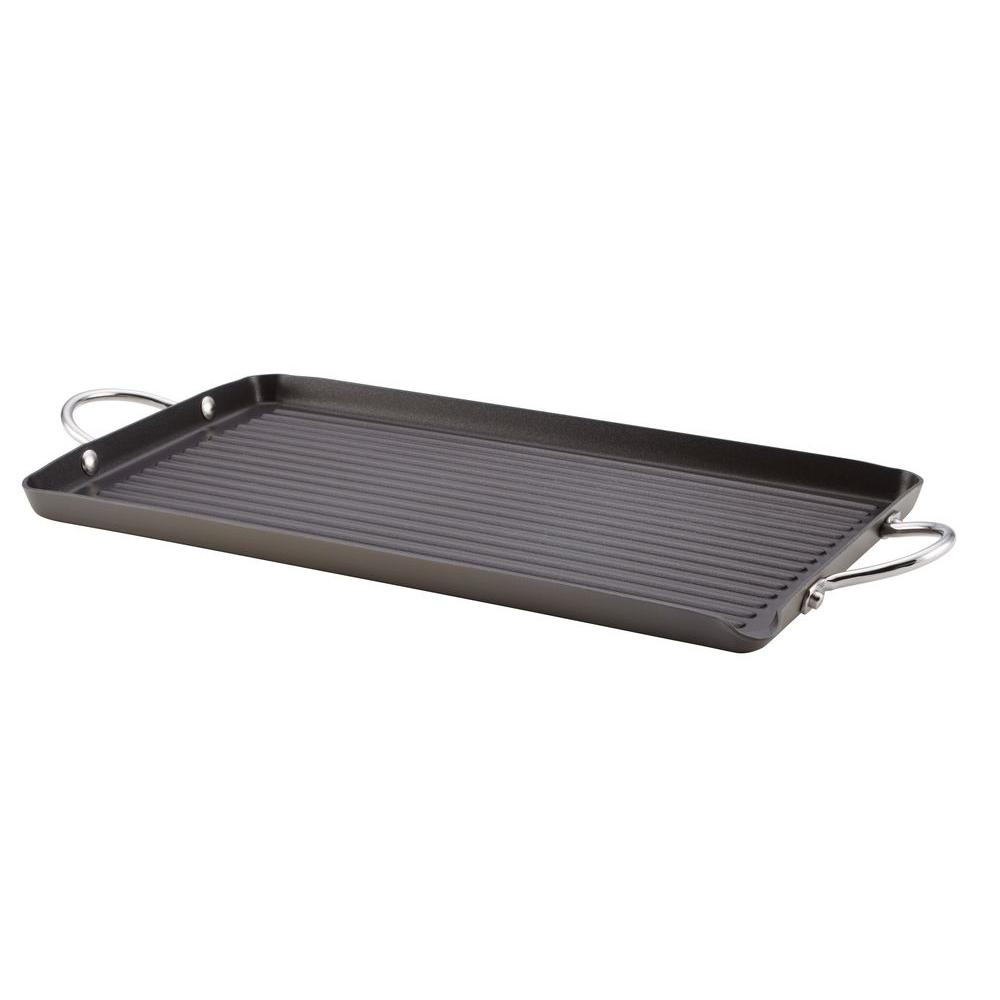 Rachael Ray Aluminum Grill Griddle with Nonstick Coating87596 The