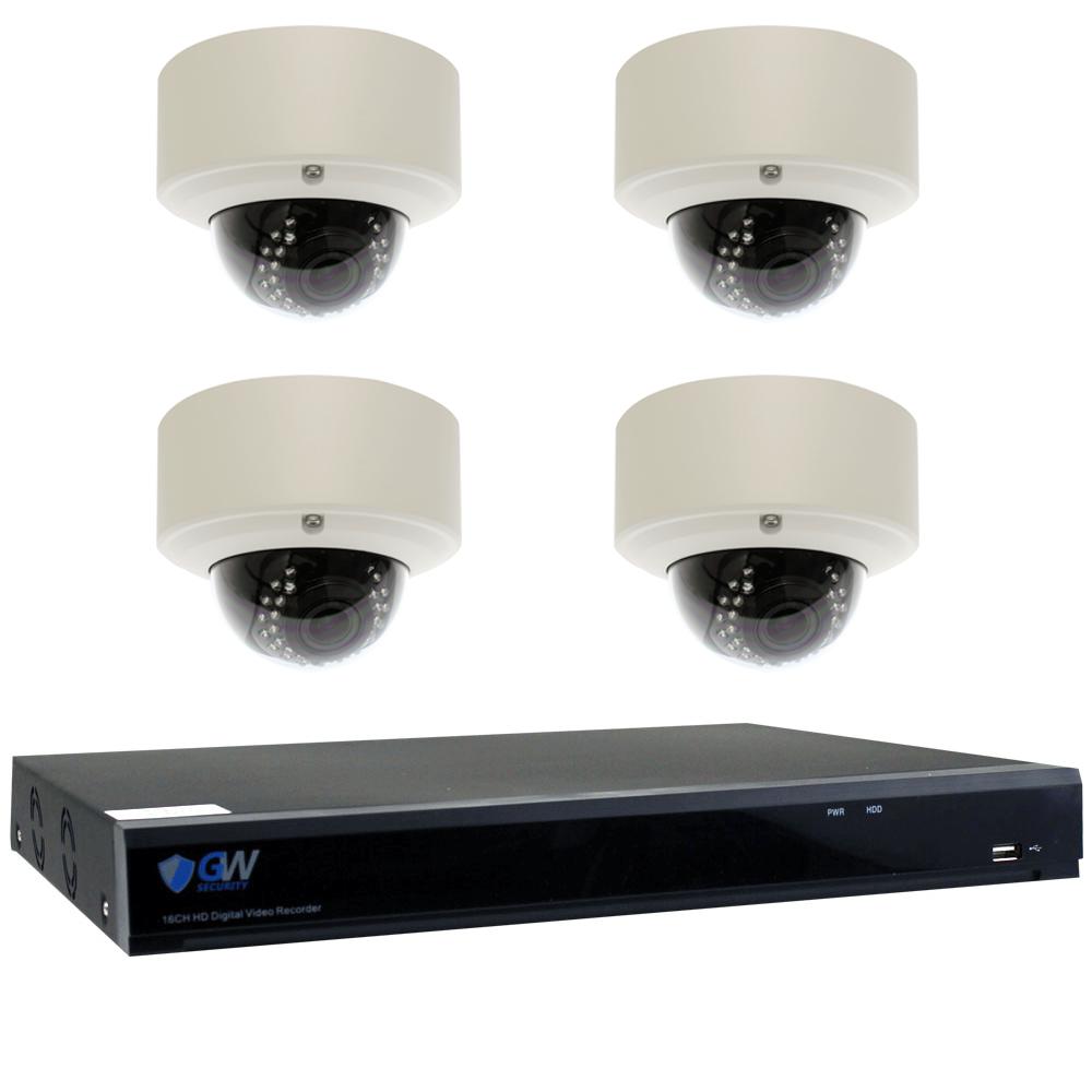 GW Security 4-Channel 5MP Security Surveillance System NVR ...