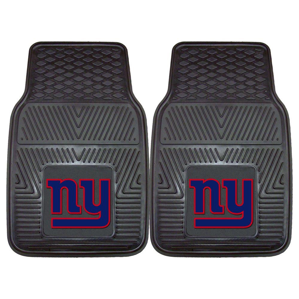 Fanmats New York Giants 18 In X 27 In 2 Piece Heavy Duty Vinyl