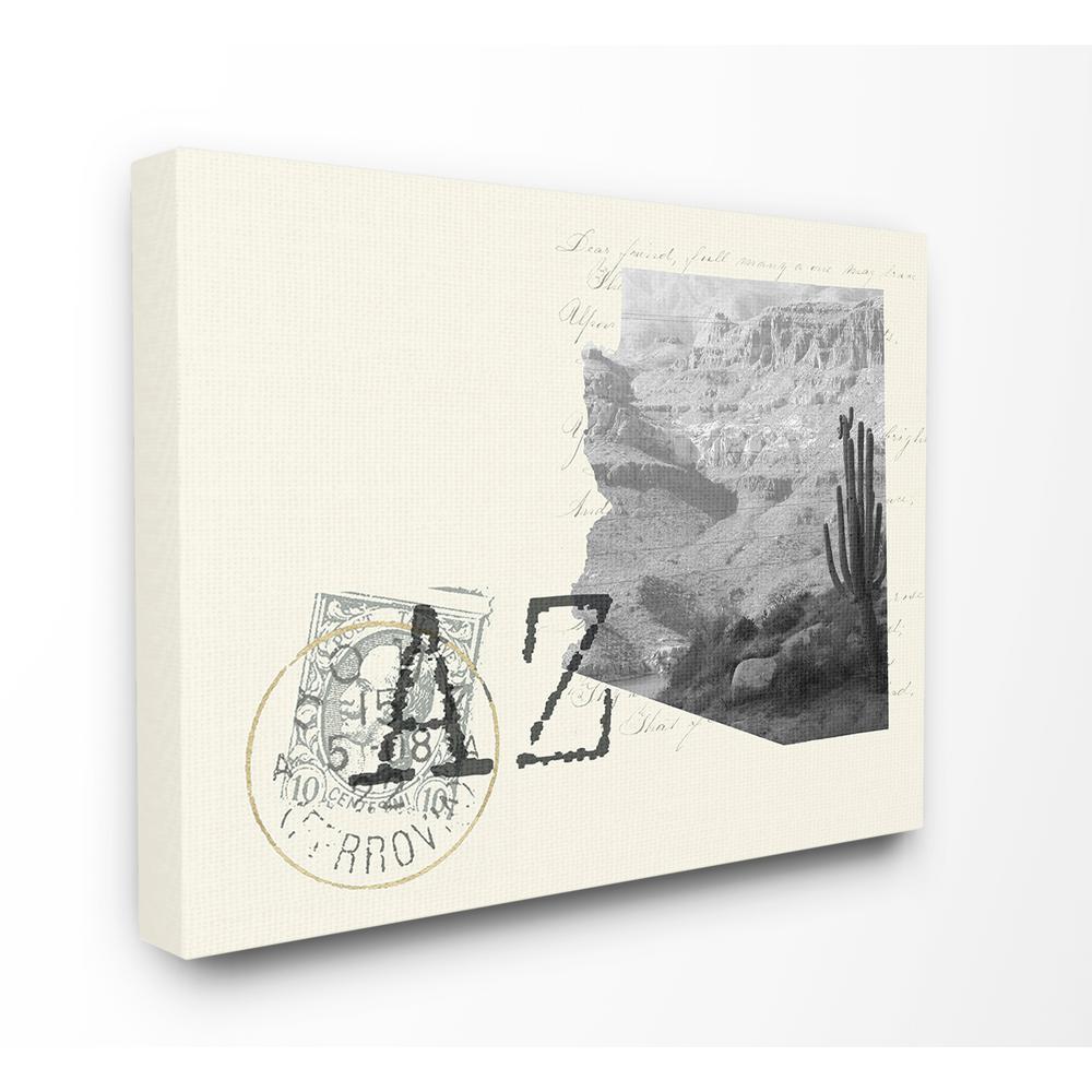 The Stupell Home Decor Collection 24 In X 30 In Arizona Black