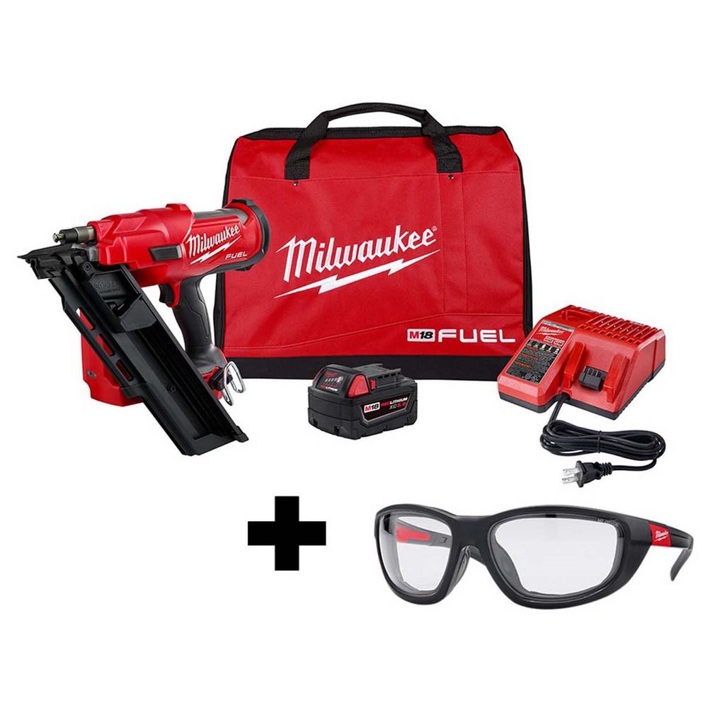 Milwaukee M18 FUEL 31/2 in. 18Volt 21Degree LithiumIon Brushless