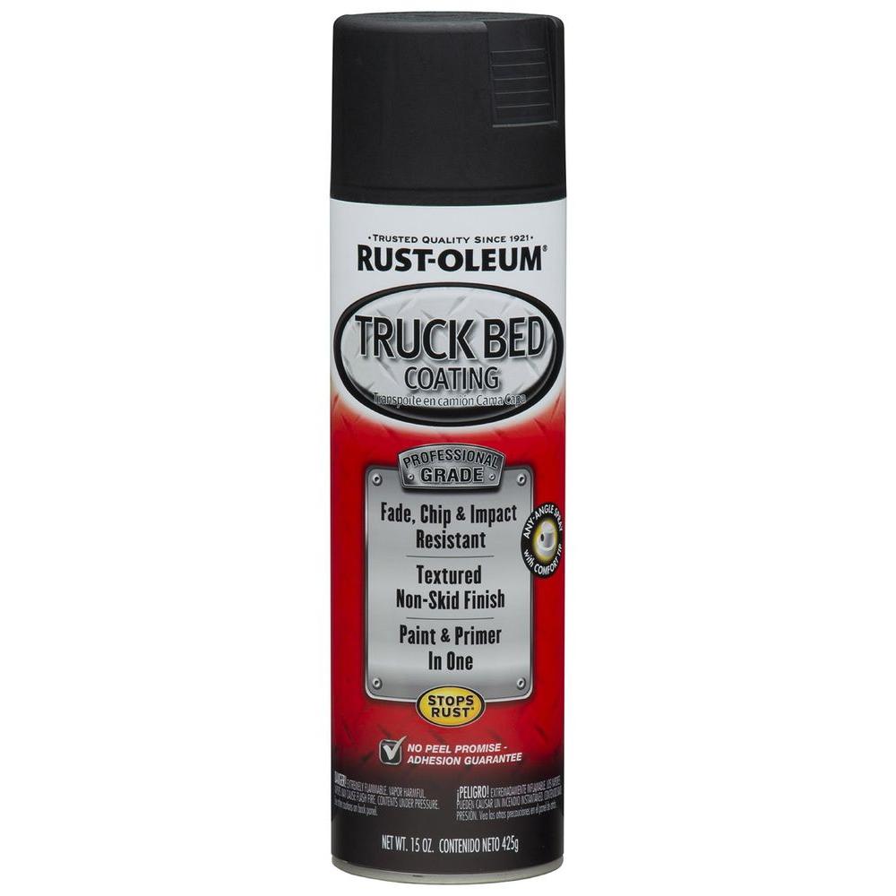 RustOleum Automotive 12 oz. High Heat Enamel Flat Black Spray Paint (6