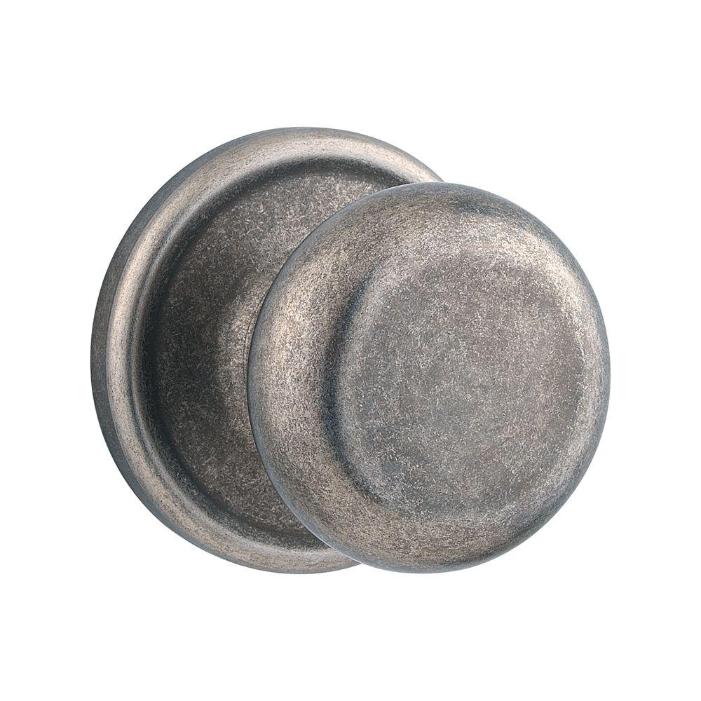 Kwikset Hancock Rustic Pewter Hall/Closet Knob720H 502 RCAL RCS The Home Depot