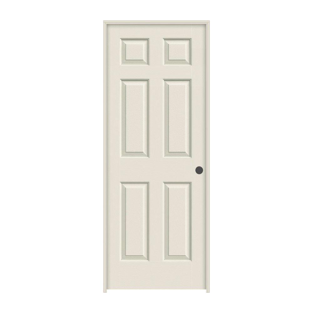 Jeld Wen 36 In X 80 In Colonist Primed Left Hand Fire Rated