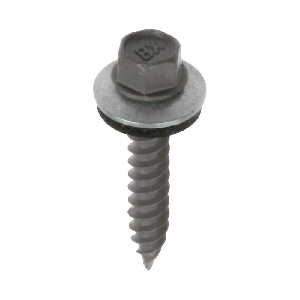 100 x Clear Roofing Caps & 100 x 3 Pan Head Corrugated Roofing Screws 