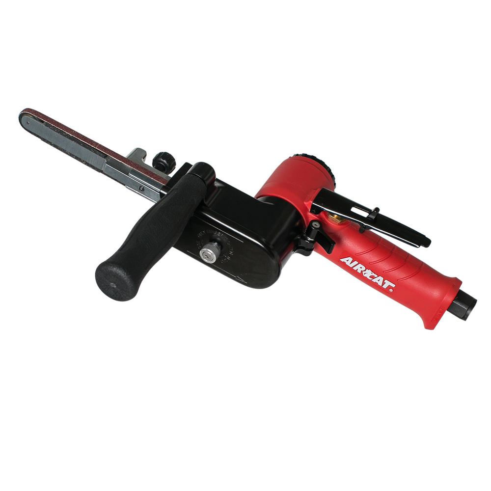 AIRCAT 1 4 In X 18 In Belt Sander 6525 ABS The Home Depot 1-2-x-18-air-b1-2-x-18-air-belt-sander-kit