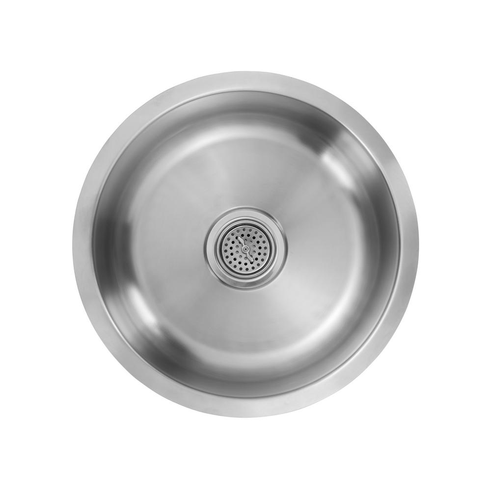 Ipt Sink Company Undermount 17 In 18 Gauge Stainless Steel Bar Ipt Sink Company Undermount 17 In 18 Gauge Stainless Steel Bar Brushed Iptsbr The Home Depot