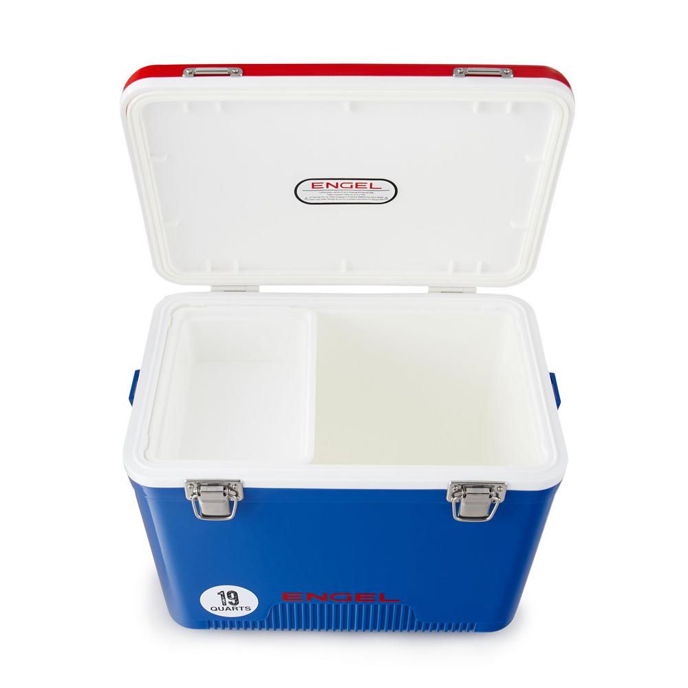 red white blue cooler