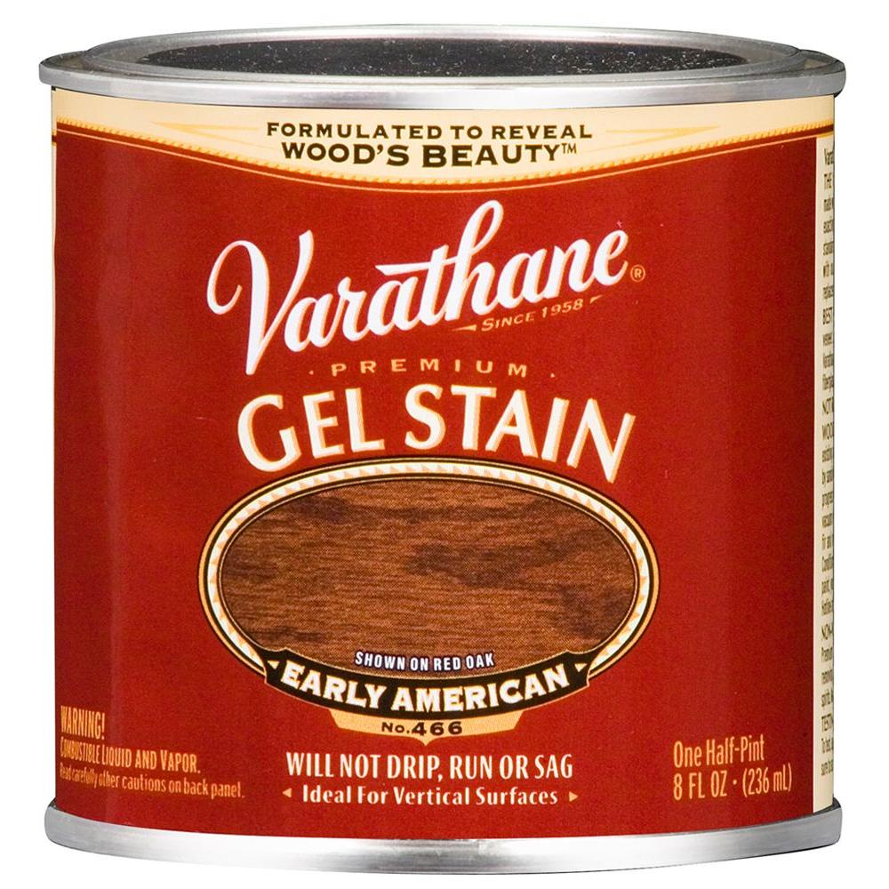 Varathane 1/2 pt. Early American Premium Gel Stain No. 466224502 The