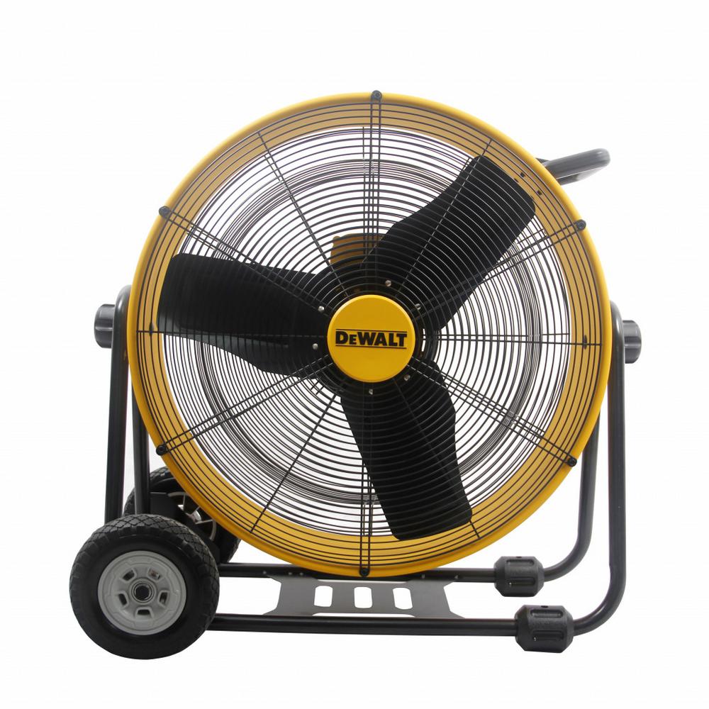 DEWALT 24 in. 3-Speed Heavy-Duty Drum Fan with Extra Long 12 ft. Power