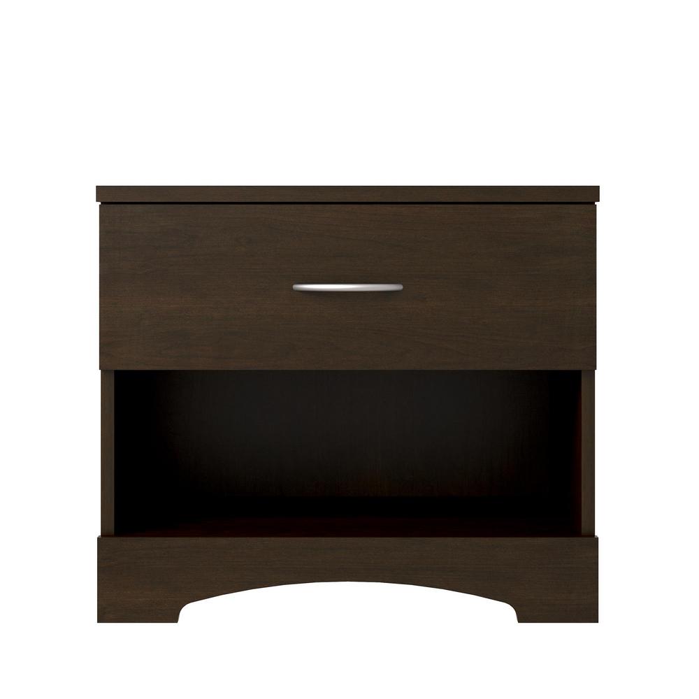 Ameriwood Richmond Espresso Nightstand Hd55232 The Home Depot