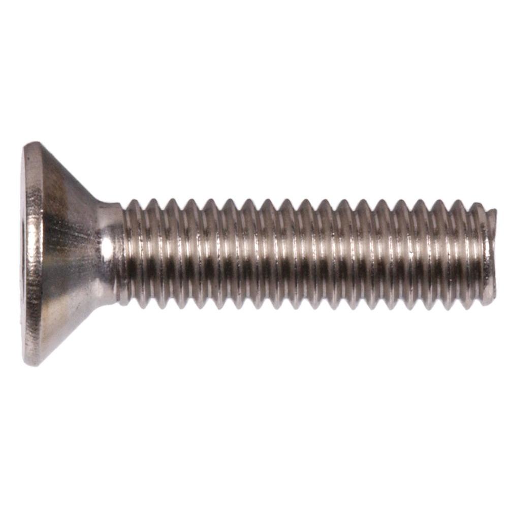 UPC 008236728200 product image for Hillman 1/4 in. x 3/4 in. Internal Hex Flat-Head Cap Screws (10-Pack) | upcitemdb.com