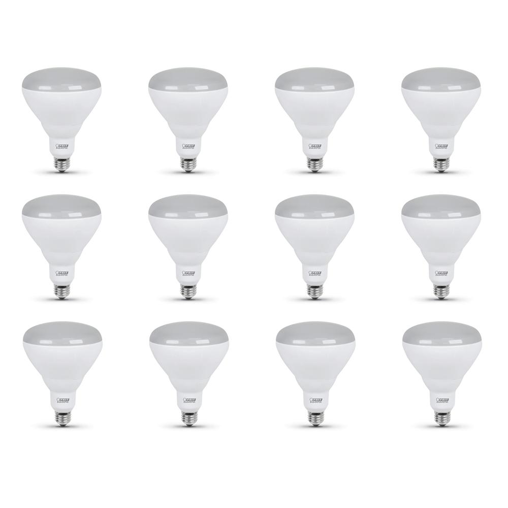 12 Soft White Energy Star Light Bulbs Lighting The Home Depot 65 Watt Equivalent Br40 Dimmable Cec Title 24 Compliant Led Light Bulb Soft White