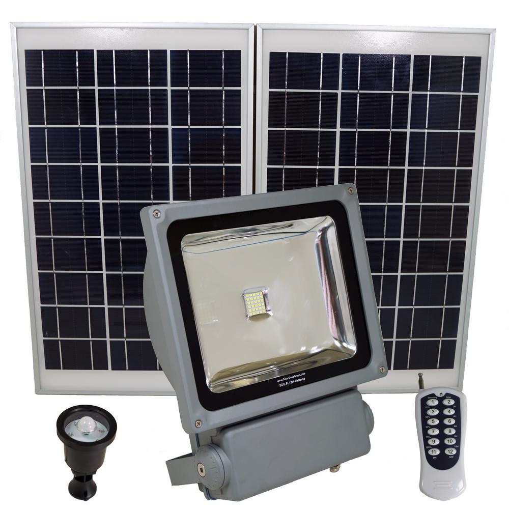 Timer Flood And Spot Lights Solar Outdoor Lighting Super Bright 30 Integrated Led 6000k Motion Activated Grey Outdoor Solar Power Flood Security Landscape