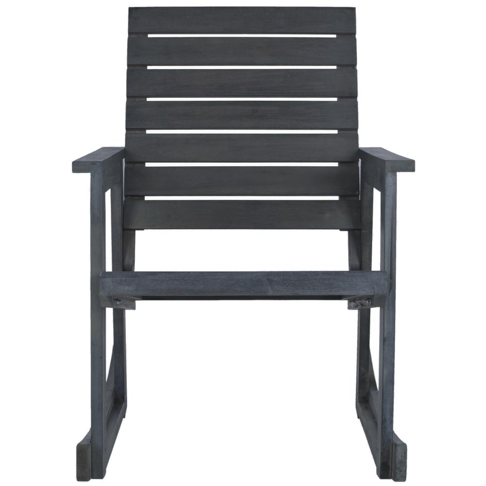 Safavieh Alexei Ash Gray Acacia Wood Patio Rocking Chair Fox6702a Safavieh Alexei Ash Gray Acacia Wood Patio Rocking Chair