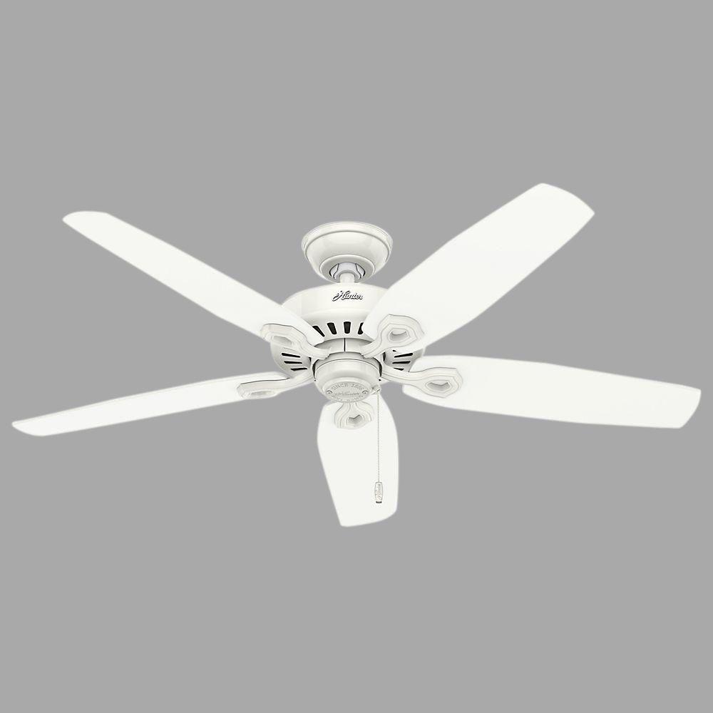 Hunter Mariner 52 In Indoor Outdoor White Ceiling Fan 59127 The Indoor Outdoor White Ceiling Fan 59127