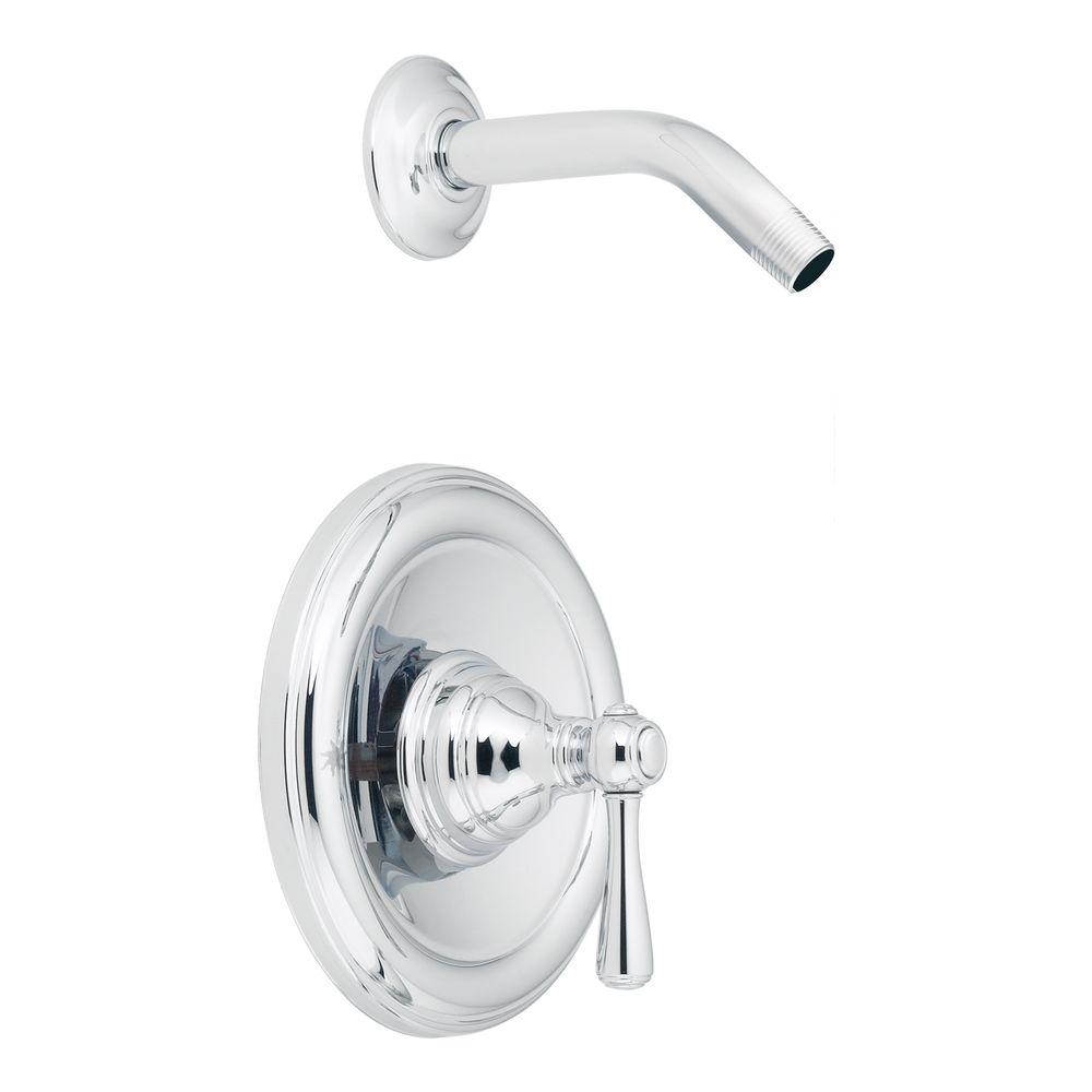 Moen Kingsley 1 Handle Shower Only With Showerhead Not Included In Moen Kingsley 1 Handle Shower Only With Showerhead Not Included In Chrome Valve