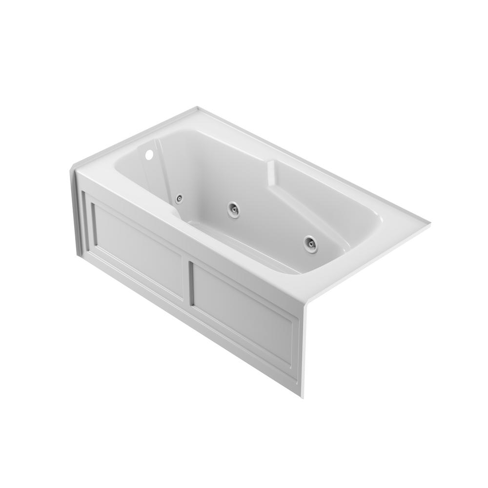 American Standard Cadet 60 in. x 32 in. Left Drain EverClean Whirlpool