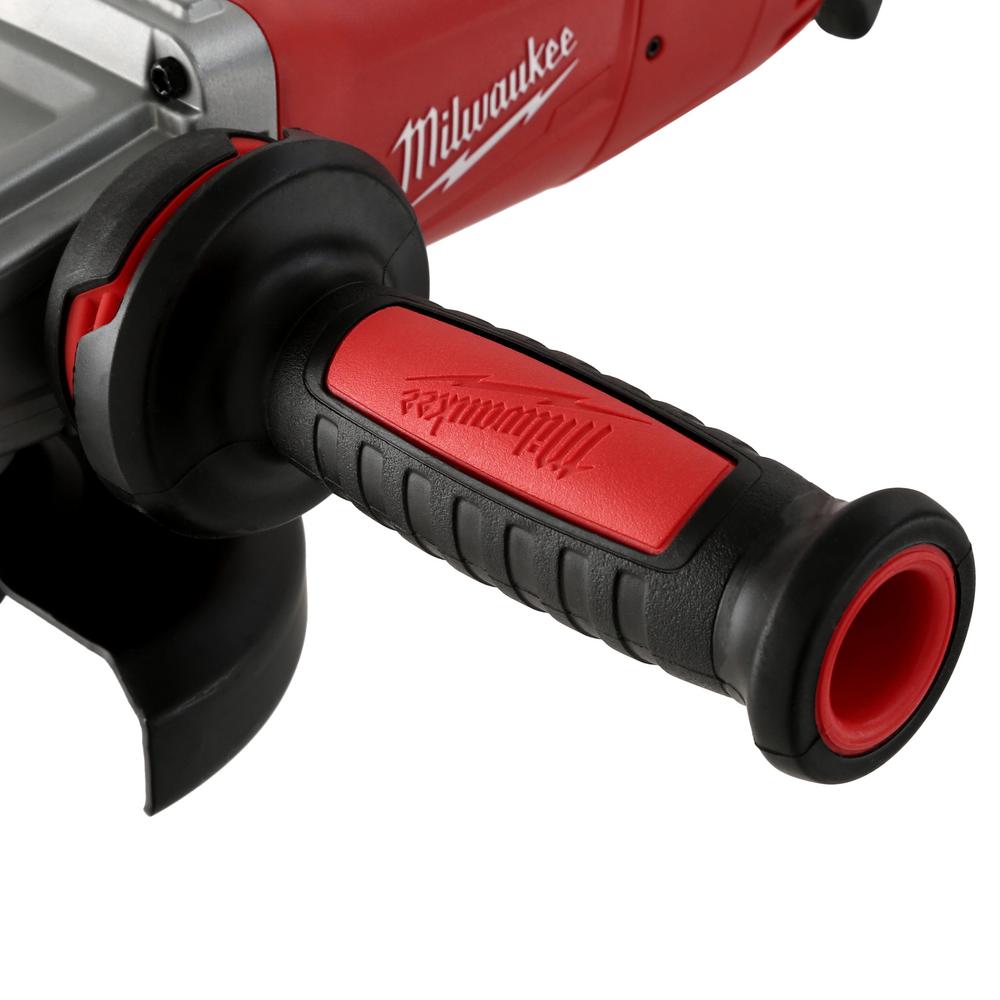 Milwaukee Corded 13 Amp Small Angle Grinder 5" w/ Trigger Grip Anti