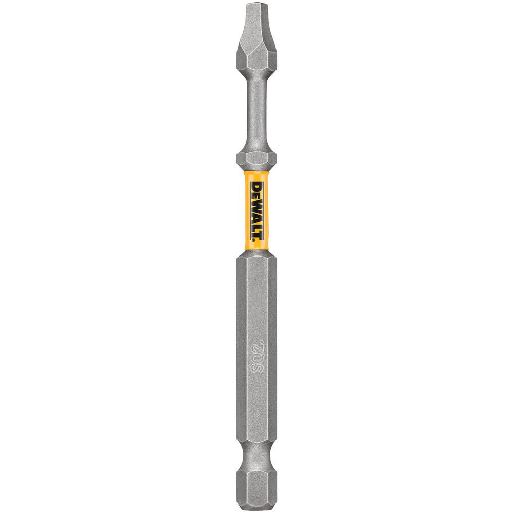 L Power Bit S2 Tool Steel 2 Pc. Dewalt Maxfit Slotted 8-10 X 2 In