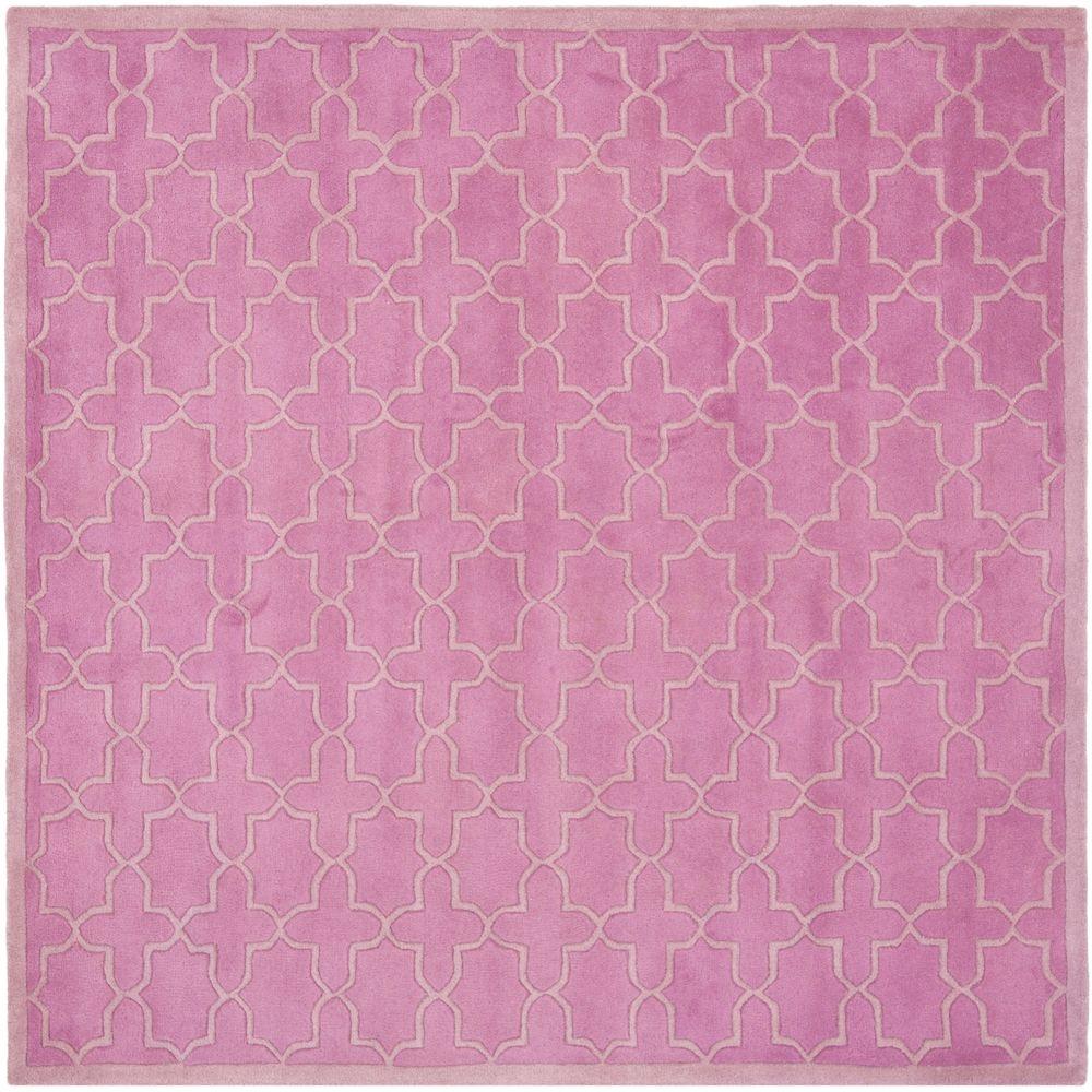 Safavieh Ham Pink 7 Ft X Square Area Rug Cht937d 7sq Safavieh Ham Pink 7 Ft X Square Area Rug