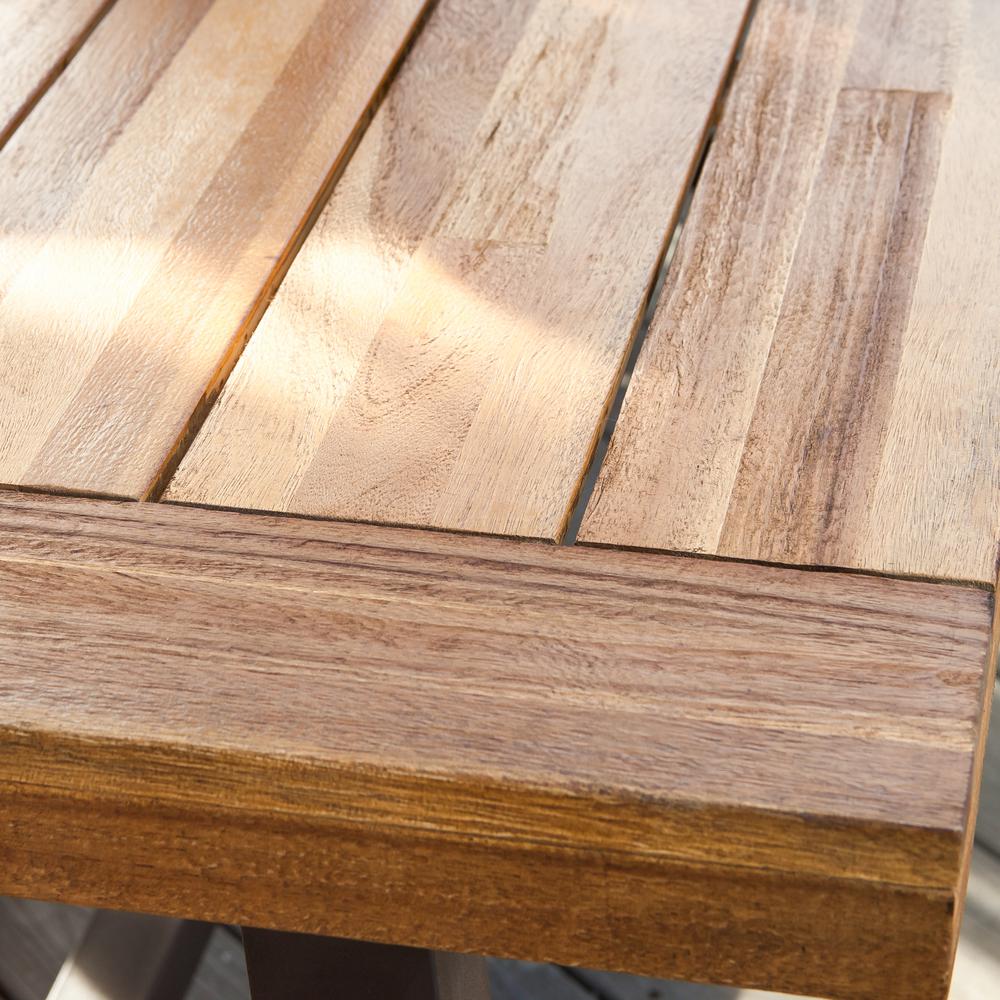 Noble House Carlisle Rustic Metal 3 Piece Wood Rectangular Outdoor Dining Set 2792 The Home Depot - Carlisle Outdoor Rustic Rectangle Wood Dining Table By Christopher Knight Home Noble House Carlisle Rustic Metal 3 Piece Wood Rectangular Outdoor Dining Set 2792 The Home Depot - Carlisle Outdoor Rustic Rectangle Wood Dining Table By Christopher Knight Home