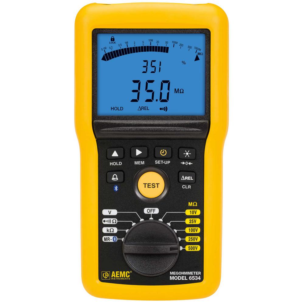 UPC 685338150308 product image for AEMC Digital Megohmmeter with Analog Bargraph and DataView Software | upcitemdb.com