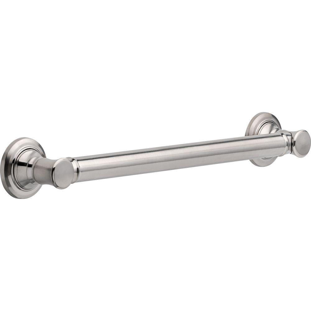 Delta Traditional 18 In X 1 4 Concealed Ada Compliant Decorative Grab Bar Stainless 41618 Ss The Home Depot - Decorative Bathroom Safety Grab Bars Delta Traditional 18 In X 1 4 Concealed Ada Compliant Decorative Grab Bar Stainless 41618 Ss The Home Depot - Decorative Bathroom Safety Grab Bars