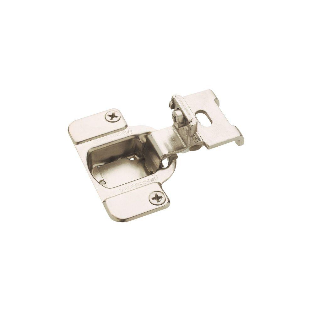 Matrix 1 2 In 13 Mm Overlay Hinge Nickel D2911j2314 The Home Depot Matrix 1 2 In 13 Mm Overlay Hinge Nickel