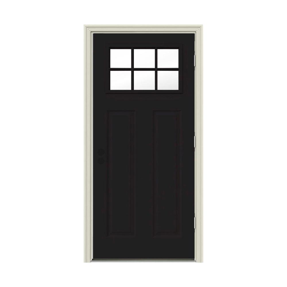 34 X 80 Exterior Prehung Left Hand Outswing Front Doors