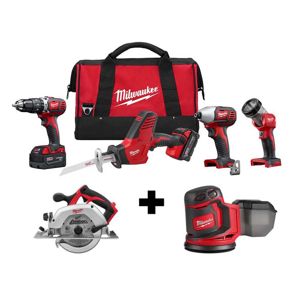 Home & Garden Milwaukee 2648-20 M18 Random Orbit Sander IN STOCK ...