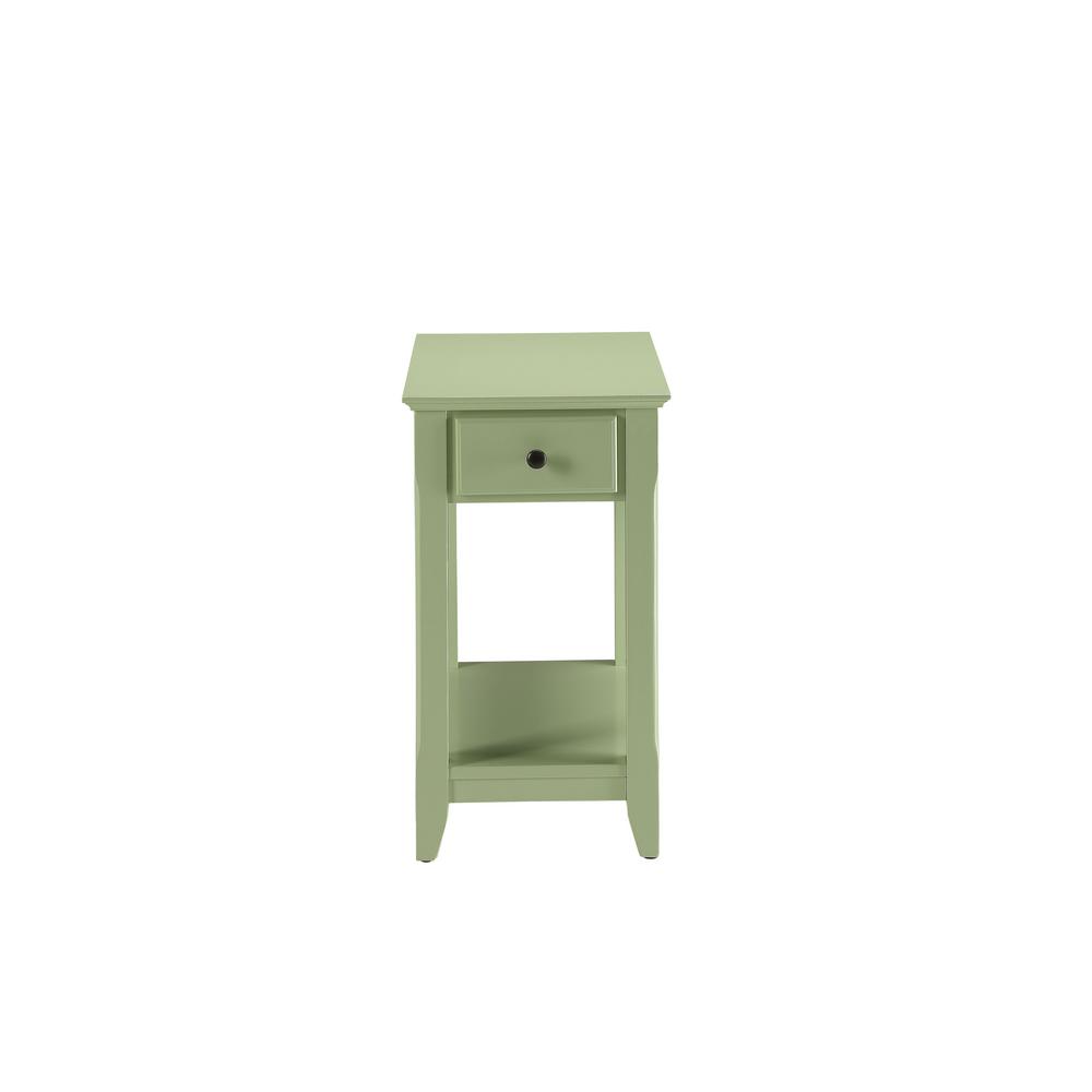 light green nightstand